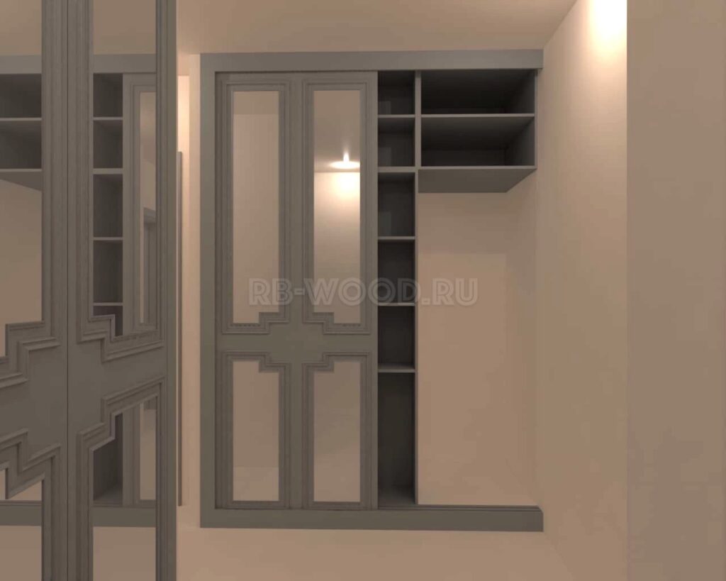 3Д-модель шкафов