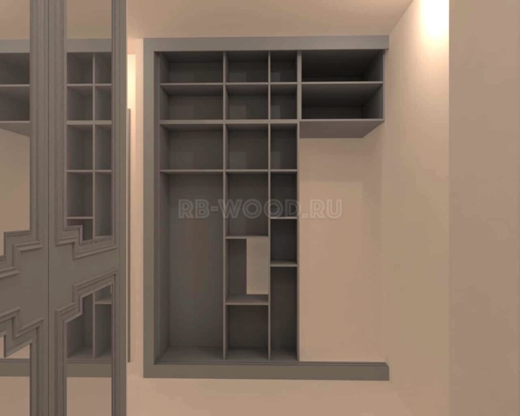 3Д-модель шкафов